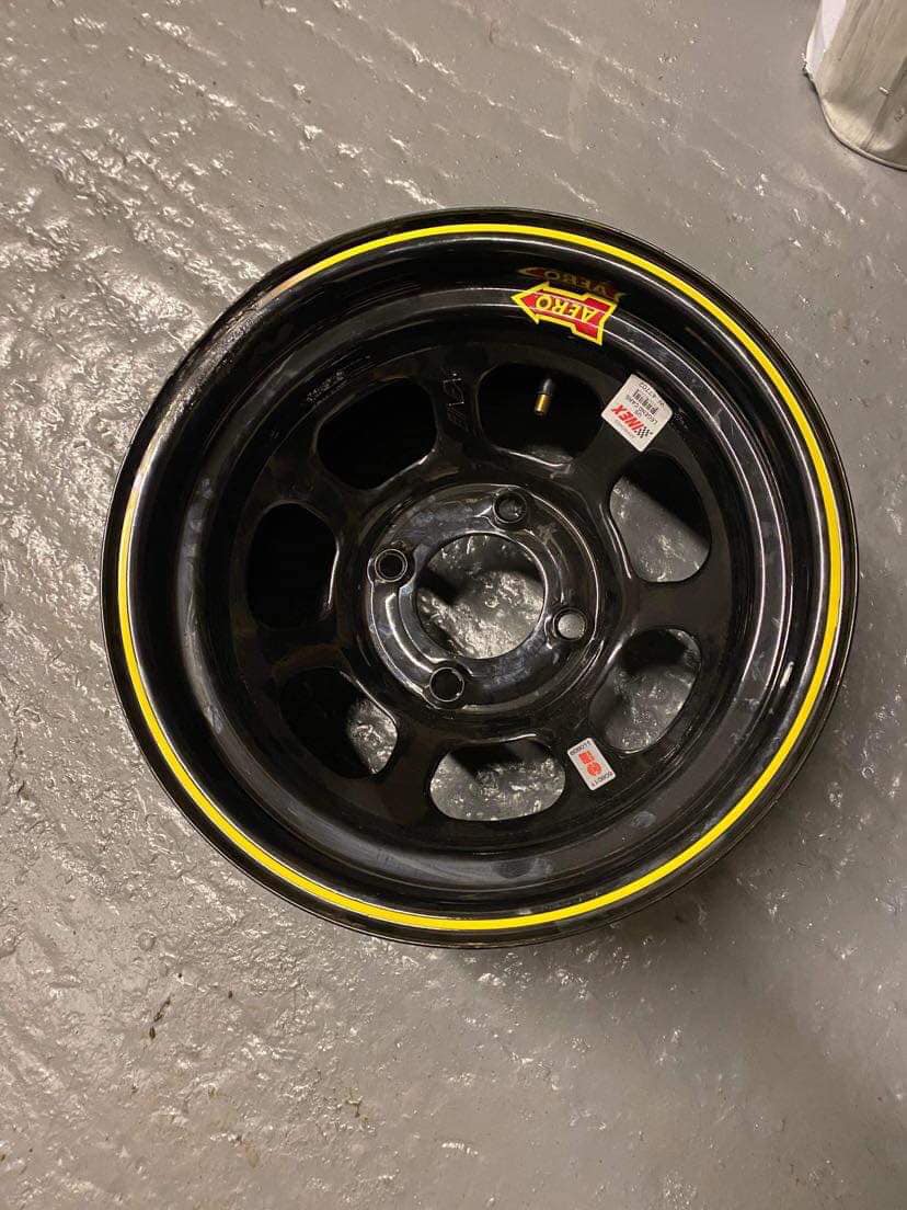 wheel 2 after straightening
